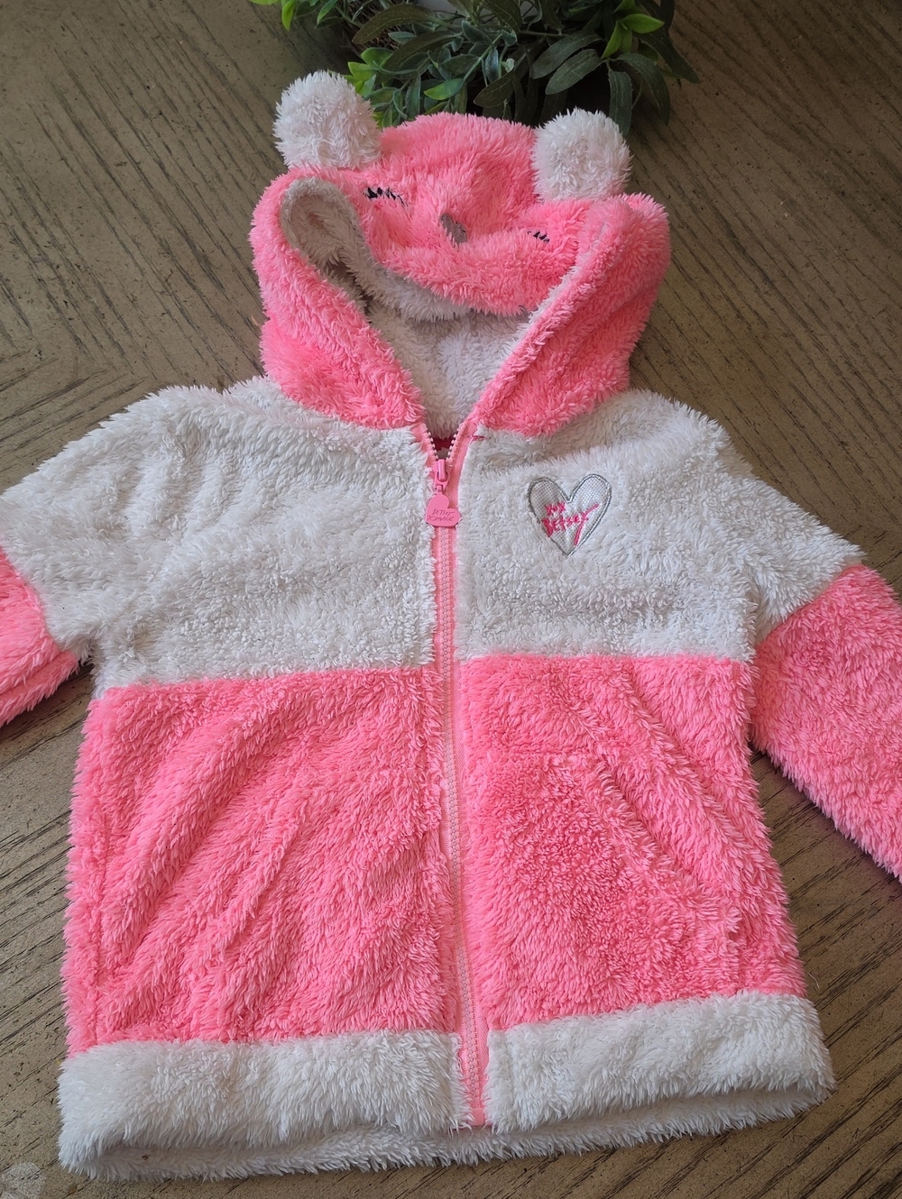 Betsey Johnson Cozy Hooded Jacket Size 5